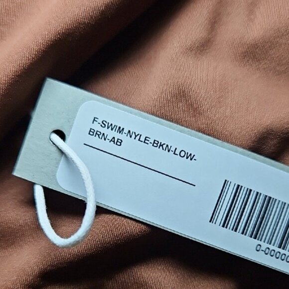 Everlane ReNew Chocolate Brown Bikini Swimsuit Set XXL New Beach Vacation - Picture 3 of 8